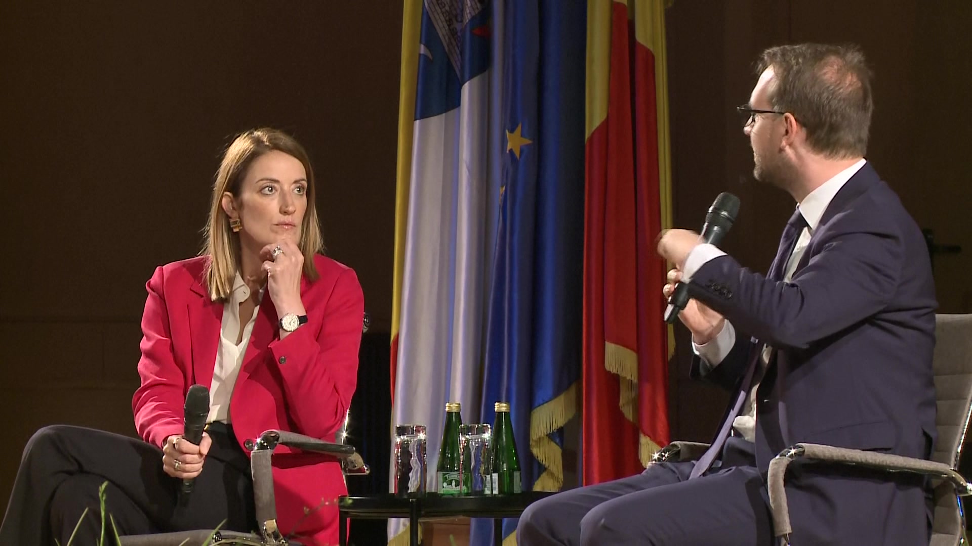 Official visit by Roberta METSOLA, EP President to Timisoara (Romania): ﻿﻿extracts from the Town Hall discussion with Romanian students and from the meeting with Dominic FRITZ, mayor of Timisoara (Romania)